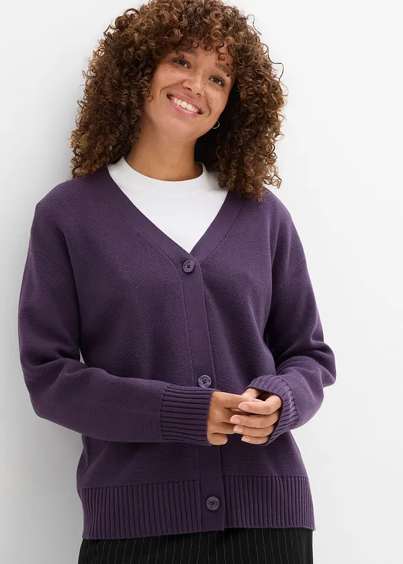 Gilet en fine maille milano, bonprix