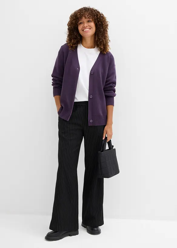 Gilet en fine maille milano, bonprix