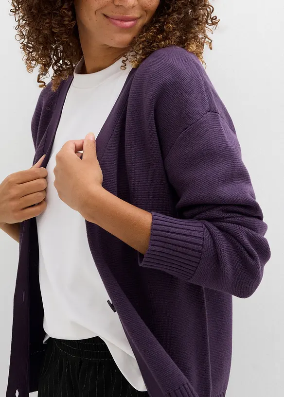 Gilet en fine maille milano, bonprix