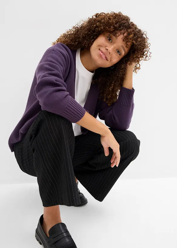 Gilet en fine maille milano, bonprix