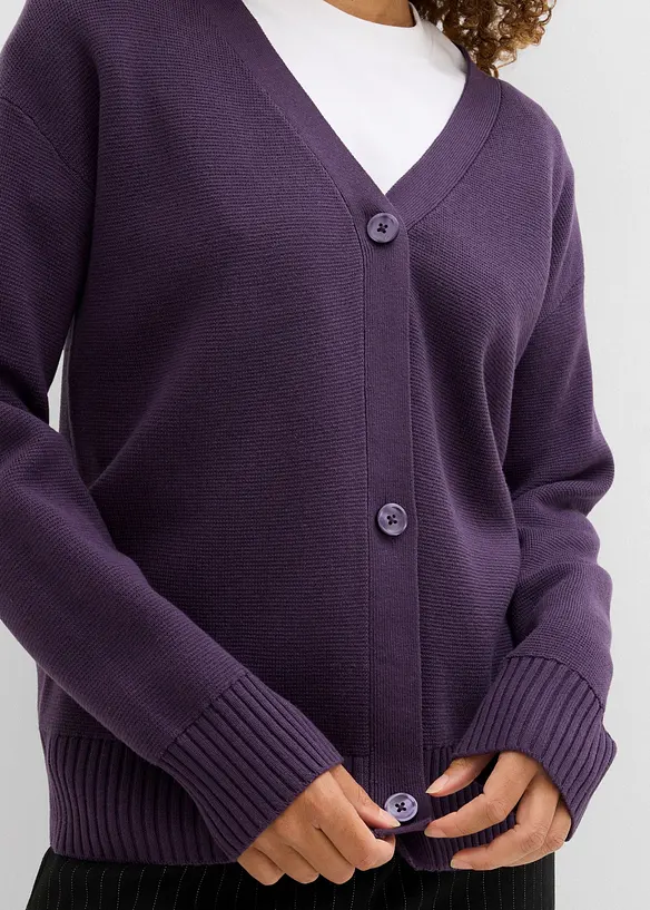 Gilet en fine maille milano, bonprix