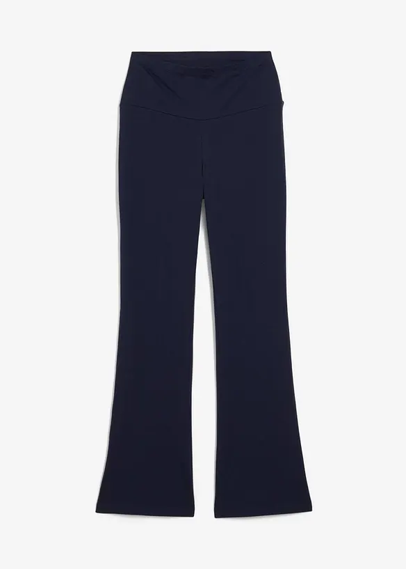Pantalon flare en coton extensible, bonprix