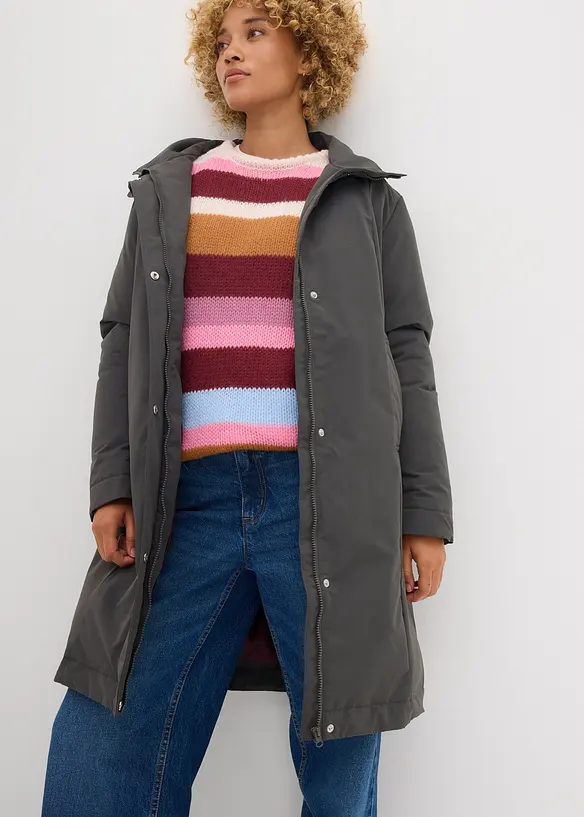 Veste outdoor déperlante, effet superposé, bonprix