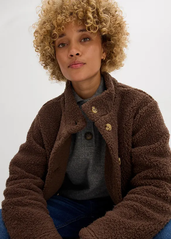 Veste en sherpa, bonprix