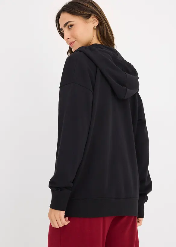 Sweat zipp&eacute; long, bonprix