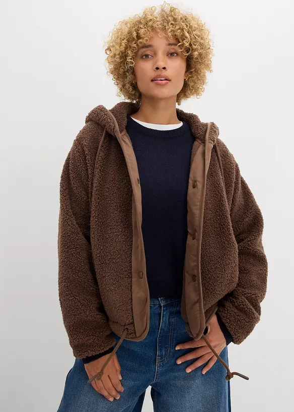 Veste en sherpa, bonprix