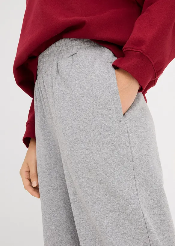 Pantalon de jogging, taille haute, bonprix