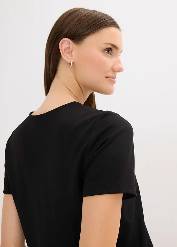 T-shirt avec application en strass, bonprix