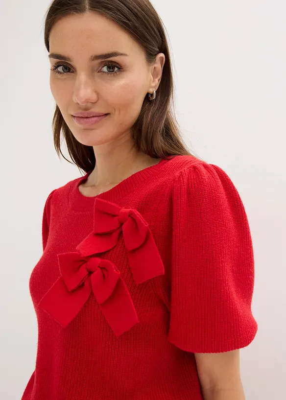 Pull avec application de nœuds, bonprix