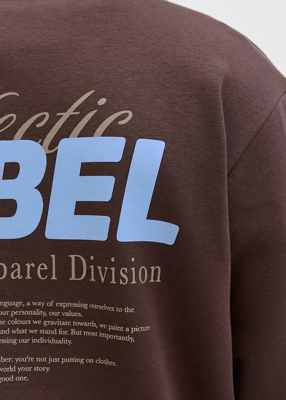 Sweat-shirt imprimé dos JJ REBEL, J&J Rebel