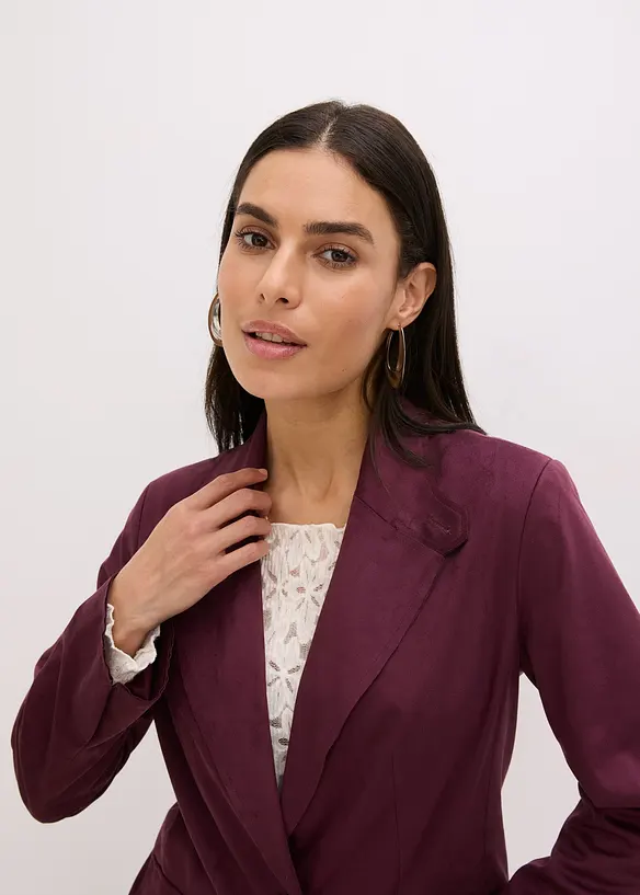 Blazer en suédine, bonprix