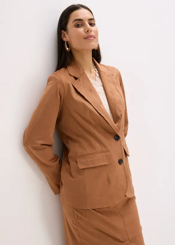 Blazer en suédine, bonprix
