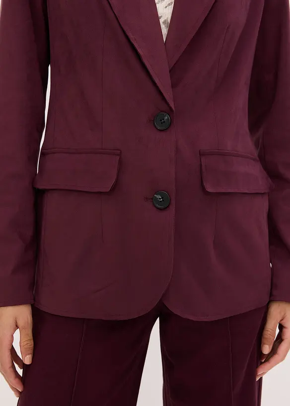 Blazer en suédine, bonprix