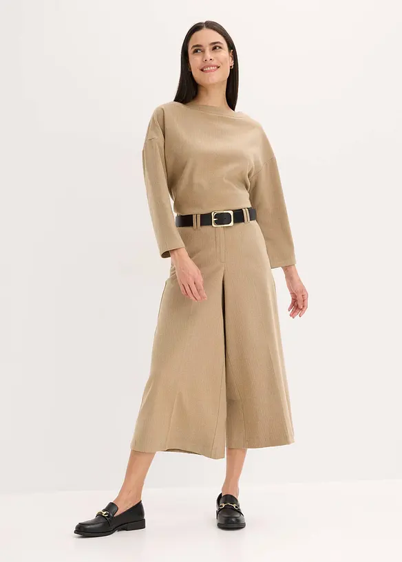 Jupe-culotte motif chevrons, bonprix