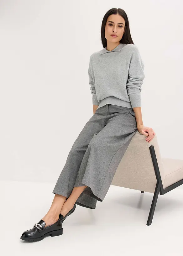 Jupe-culotte motif chevrons, bonprix