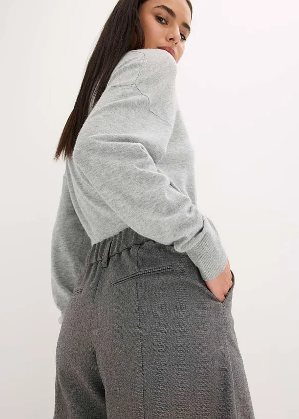 Jupe-culotte motif chevrons, bonprix