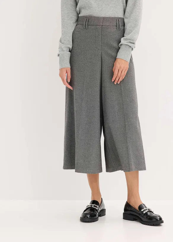 Jupe-culotte motif chevrons, bonprix