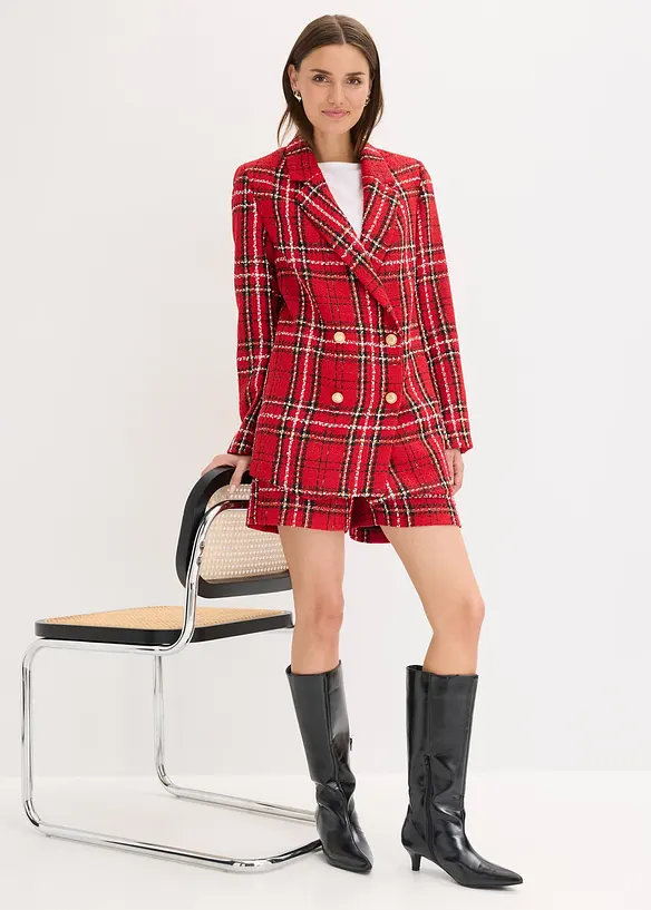 Blazer en maille bouclette, bonprix