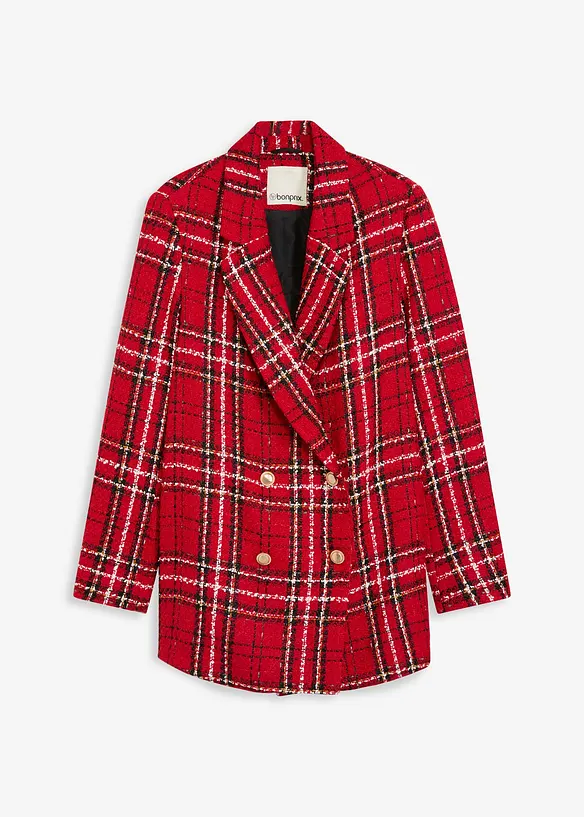 Blazer en maille bouclette, bonprix