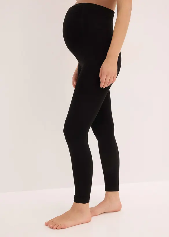 Legging de grossesse en polaire thermique 140den, bonprix