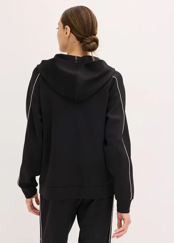 Sweat à capuche oversize, séchage rapide, bonprix