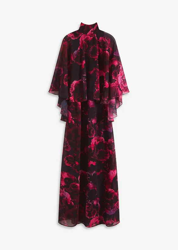 Robe longue en mousseline, bonprix