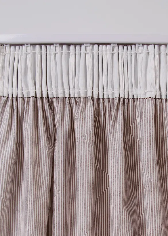 Rideau en coton opaque (1 pce), bonprix