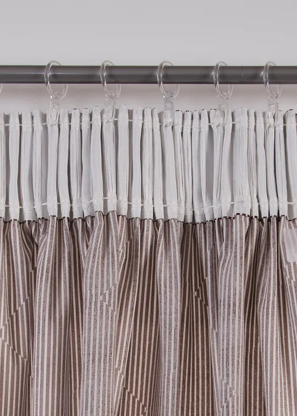 Rideau en coton opaque (1 pce), bonprix