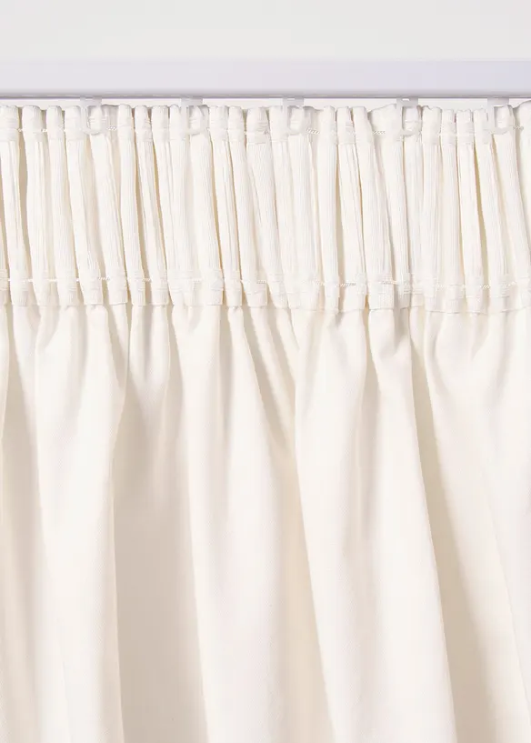 Rideau en coton, aussi en longueur XXL (1 pce), bonprix