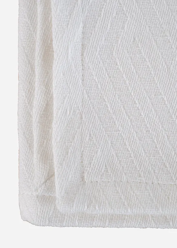 Lot de 2 serviettes de table en coton premium, bonprix