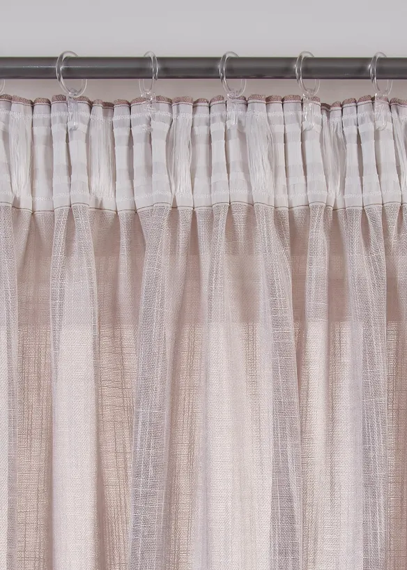 Rideau avec polyester recyclé (1 pce), bonprix