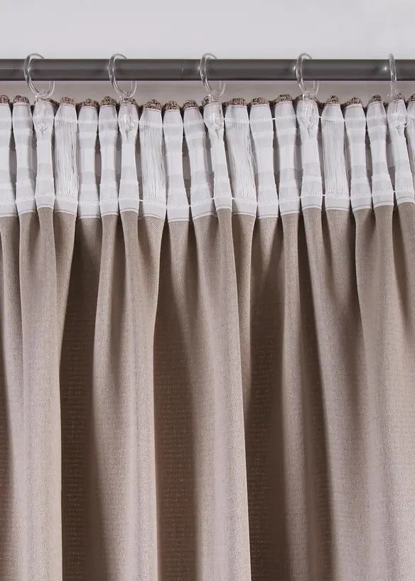 Rideau obscurcissant texturé (1 pce), bonprix