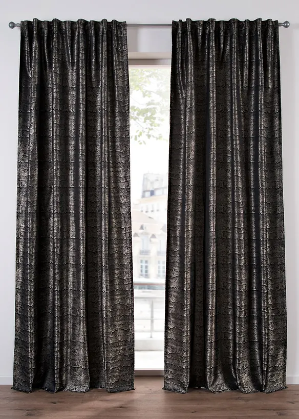 Panneau en jacquard au motif graphique (1 pce.), bonprix