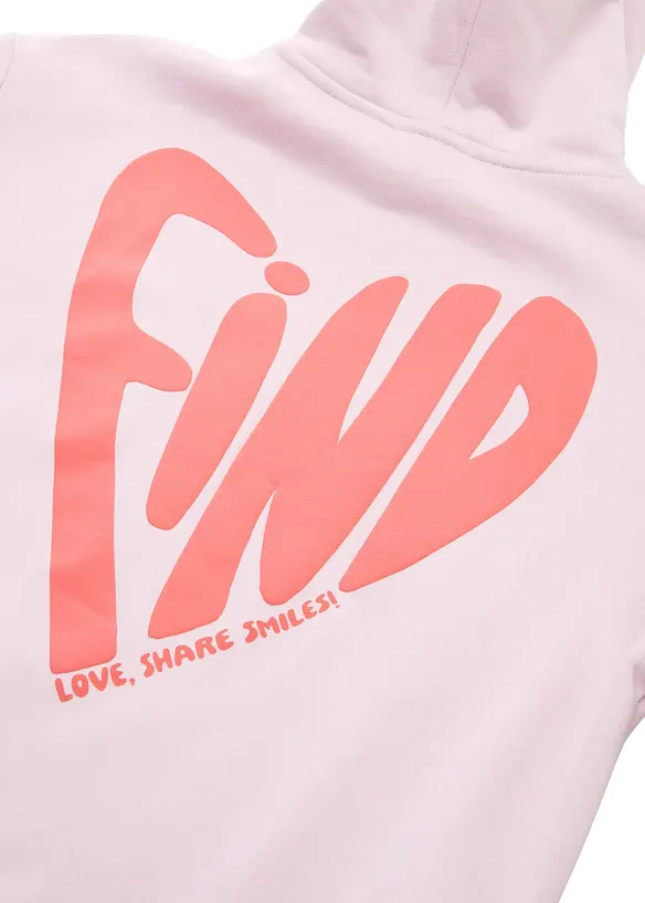 Sweat à capuche Tom Tailor avec imprimé dans le dos, Tom Tailor