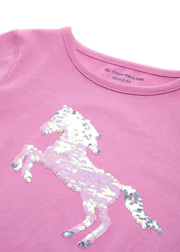 T-shirt manches longues Tom Tailor 100% coton, Tom Tailor