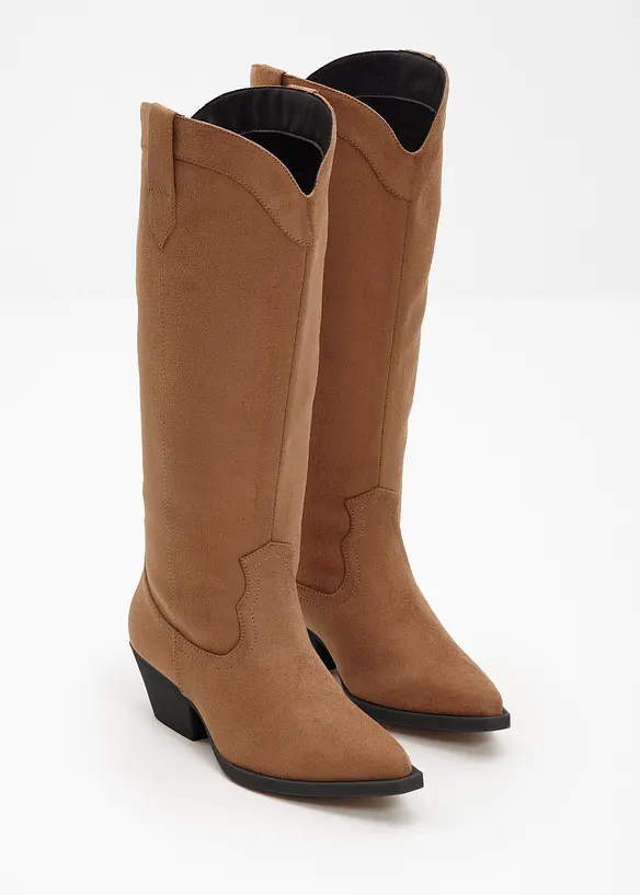 Bottes esprit santiags, bonprix