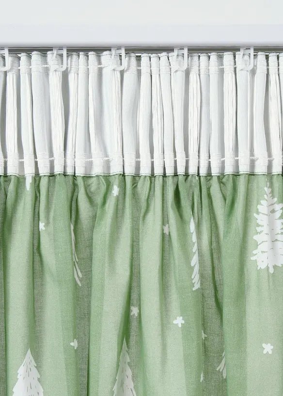 Voilage en coton (1 pce), bonprix