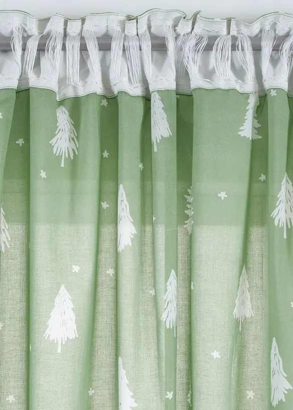 Voilage en coton (1 pce), bonprix