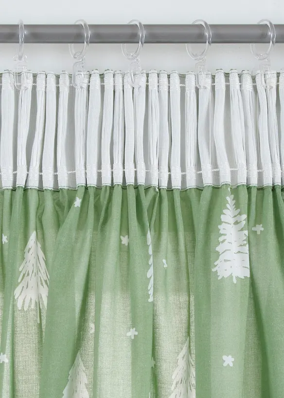 Voilage en coton (1 pce), bonprix