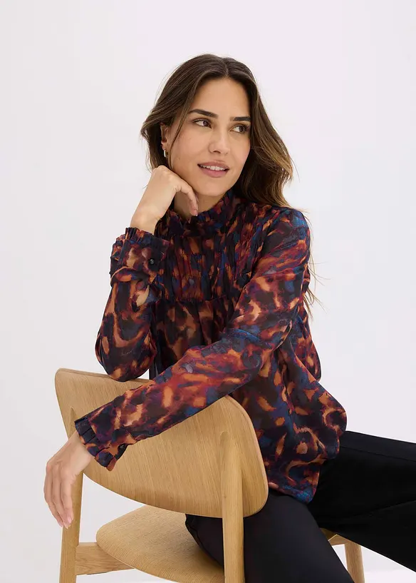 Blouse en mousseline, bonprix