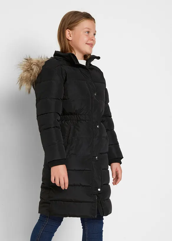 Manteau d’hiver rembourré à capuche amovible, bonprix