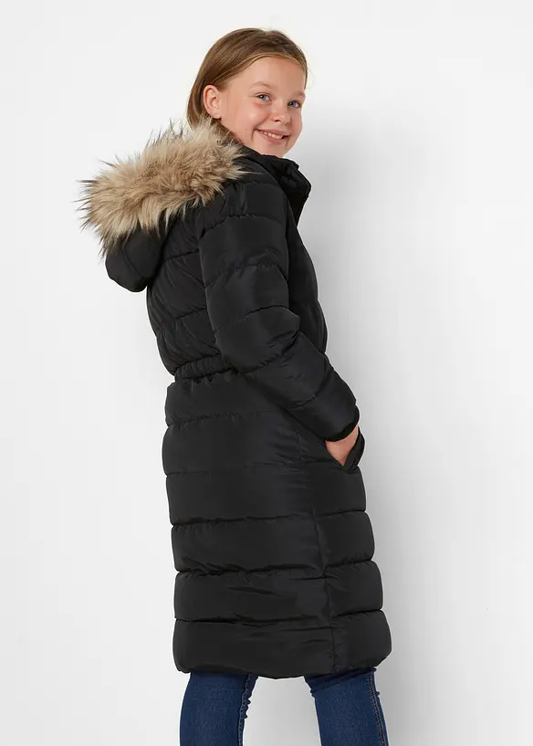 Manteau d’hiver rembourré à capuche amovible, bonprix