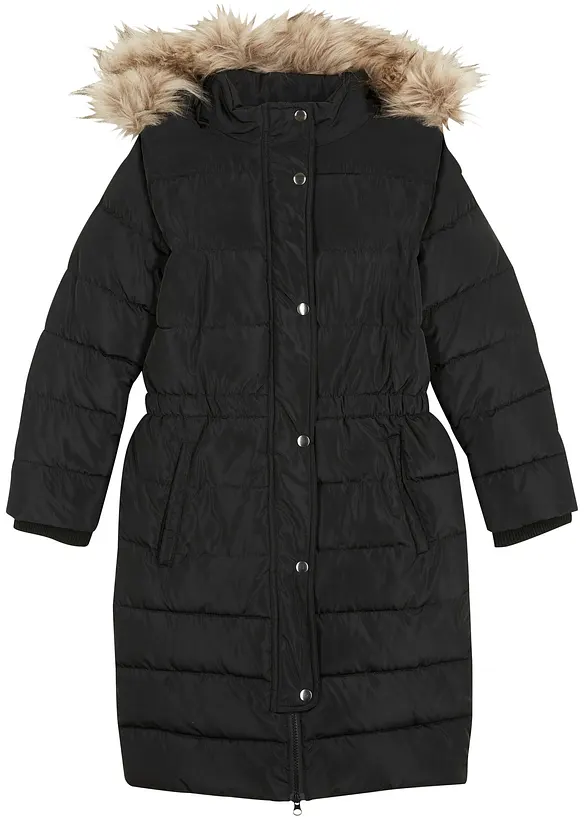 Manteau d’hiver rembourré à capuche amovible, bonprix