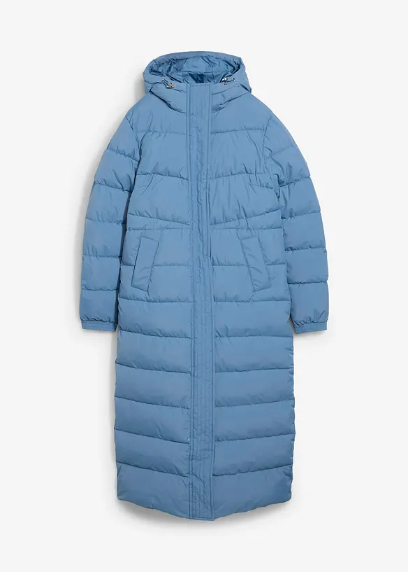 Doudoune longue à capuche, bonprix