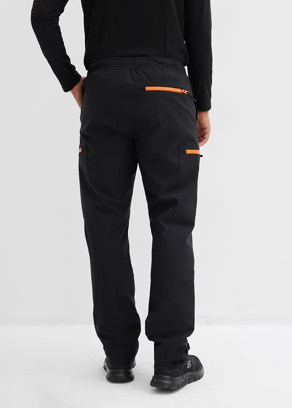 Pantalon cargo imperméable et chaud, coupe ample, bonprix