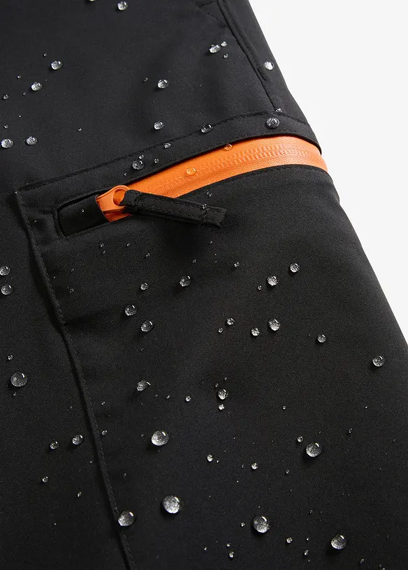 Pantalon cargo imperméable et chaud, coupe ample, bonprix