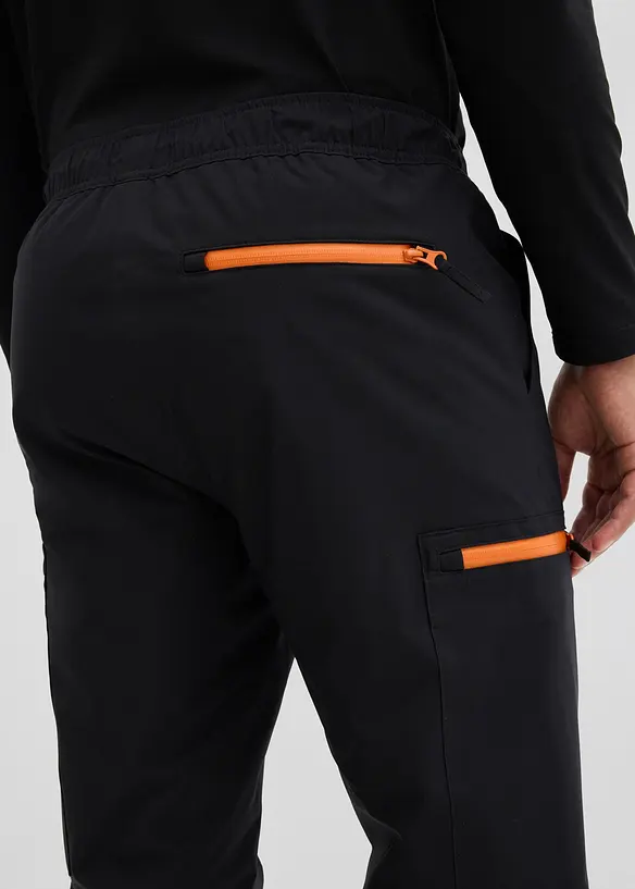 Pantalon cargo imperméable et chaud, coupe ample, bonprix