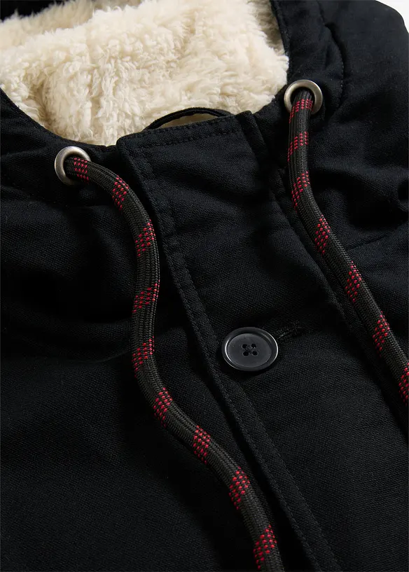 Parka d’hiver avec doublure peluche, bonprix