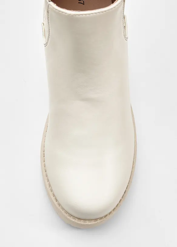 Boots Chelsea à talon bloc, bonprix