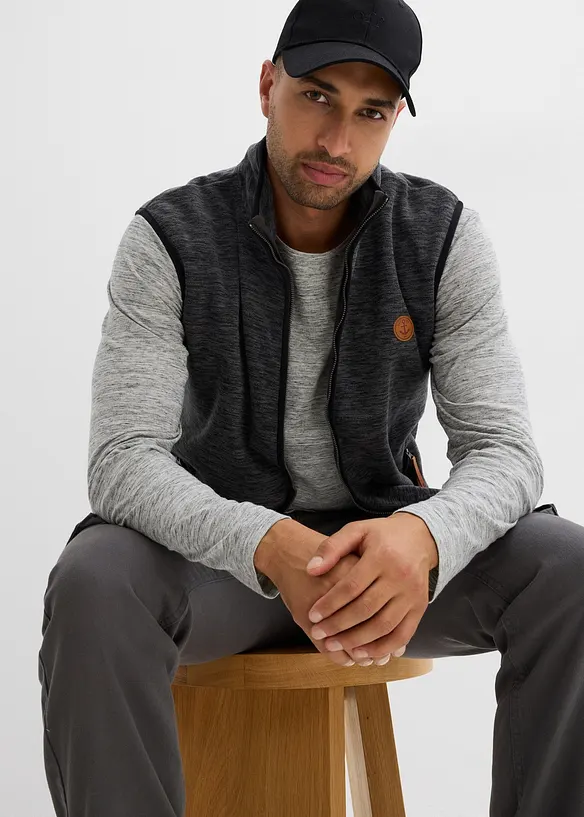 Gilet polaire sans manches, bonprix